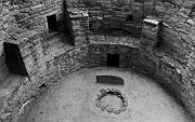 Mesa Verde  Kiva 0987 bw